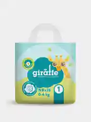 Подгузники Lovular GIRAFFE NB, 0-4 кг, 26 штук
