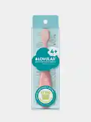 Детская зубная щетка Lovular, розовая, 1 шт