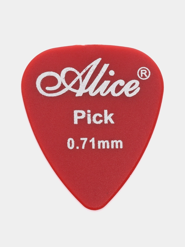 Медиатор для гитары Alice APQ, ABS пластик, матовые, 0,58 - 1,5 мм, 3 штуки