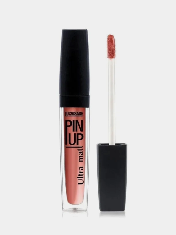 Блеск для губ LUXVISAGE PIN UP Ultra matt, тон 25, Toffee