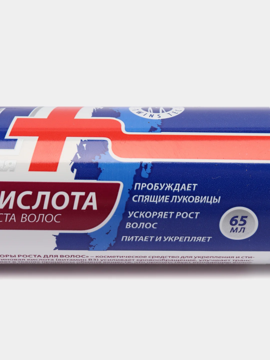 Никотиновая кислота для волос 911 с растительными стимулятором роста, 65 мл
