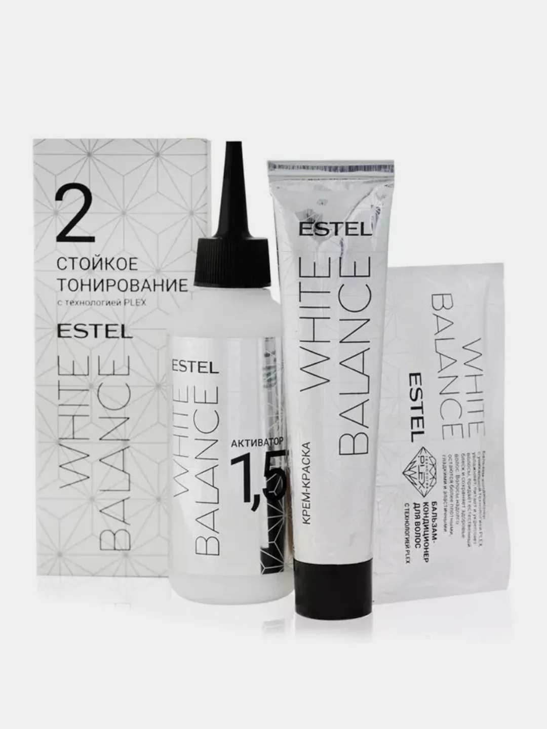 Набор ESTEL WHITE BALANCE Секрет идеального блонда, тон 12.76, Аметист, 350 мл