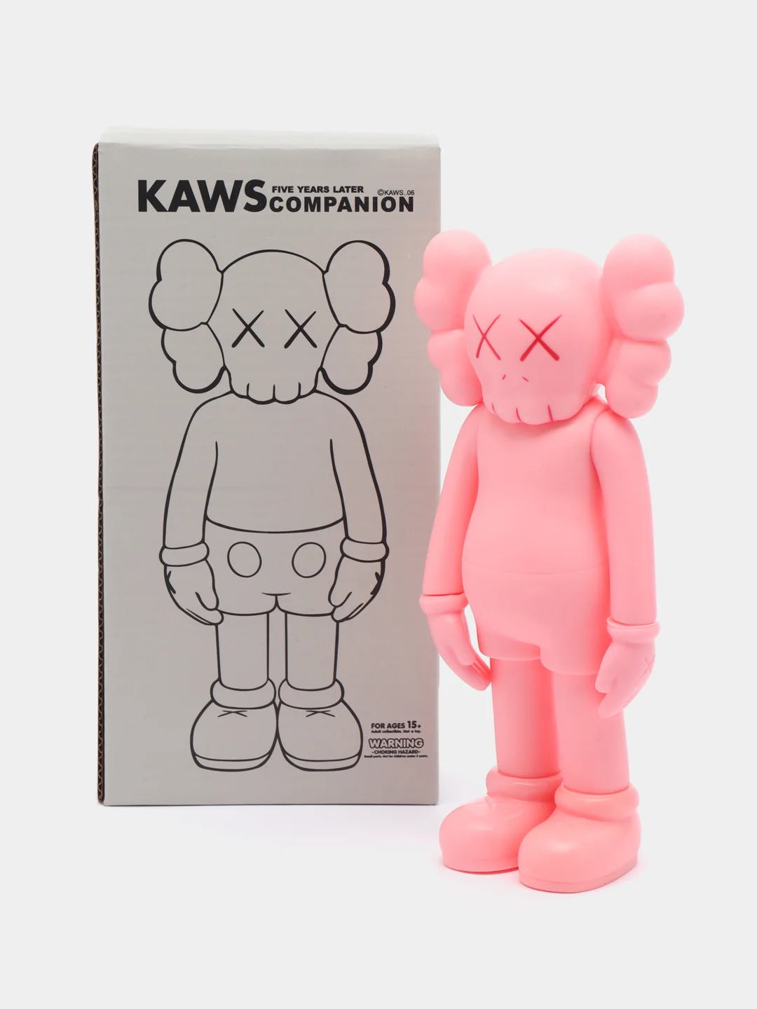 Розовый коллекционная фигурка Kaws, 20 см