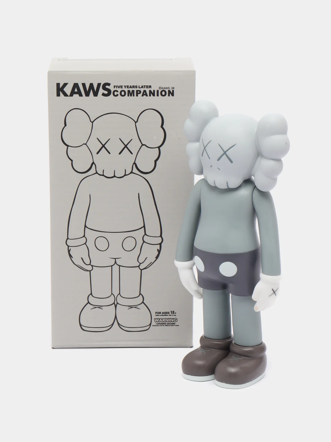 Серый коллекционная фигурка Kaws, 20 см