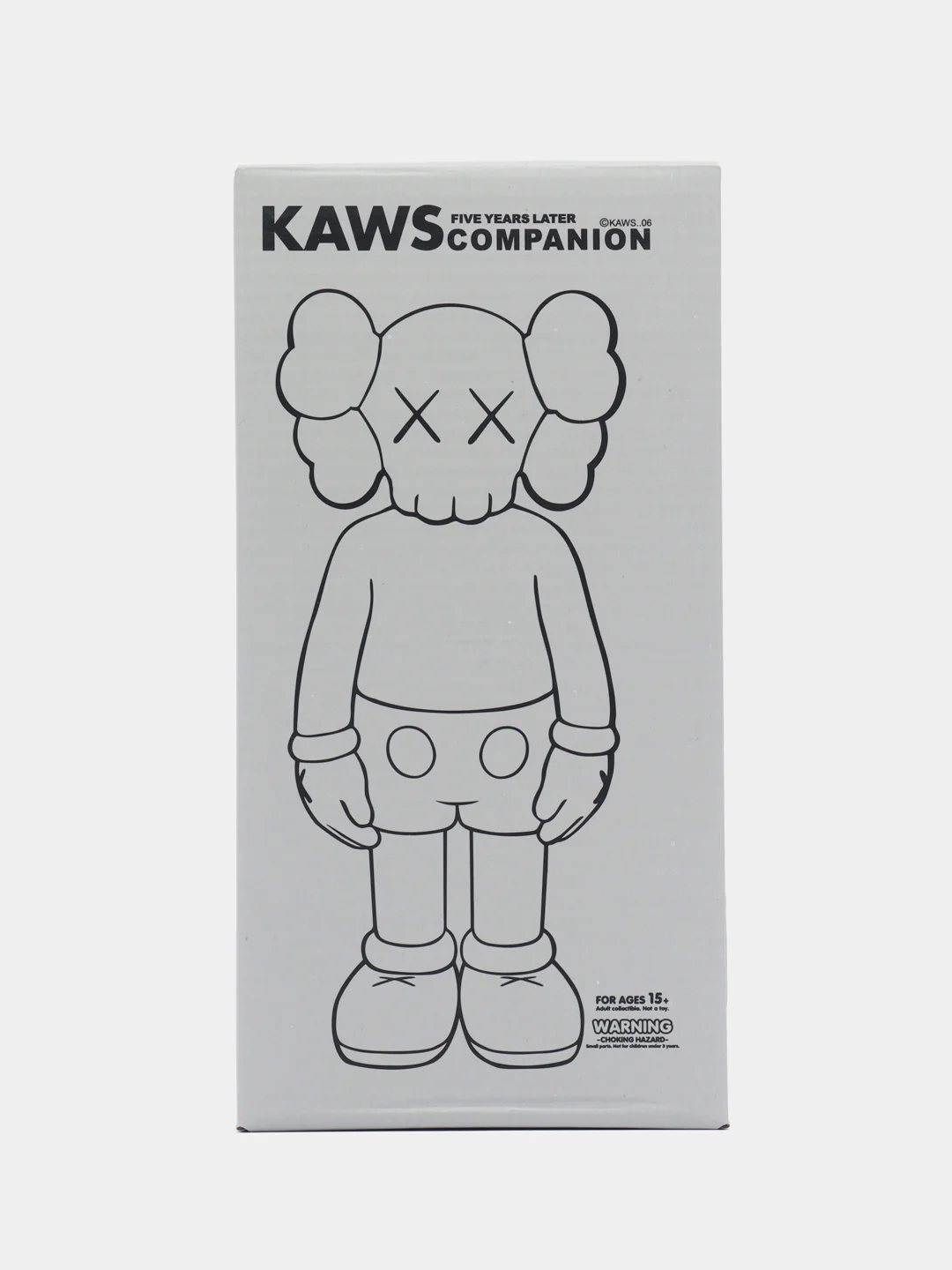 Серый коллекционная фигурка Kaws, 20 см