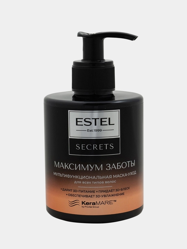 Маска-уход ESTEL SECRETS МАКСИМУМ ЗАБОТЫ для всех типов волос, 275 мл