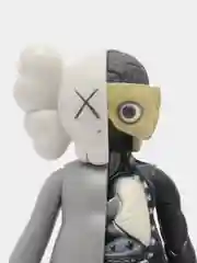 Серый коллекционная фигурка Kaws Anatomy, 20 см