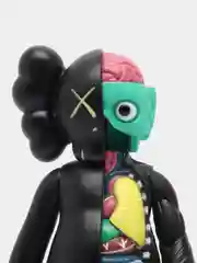 Черный коллекционная фигурка Kaws Anatomy, 20 см