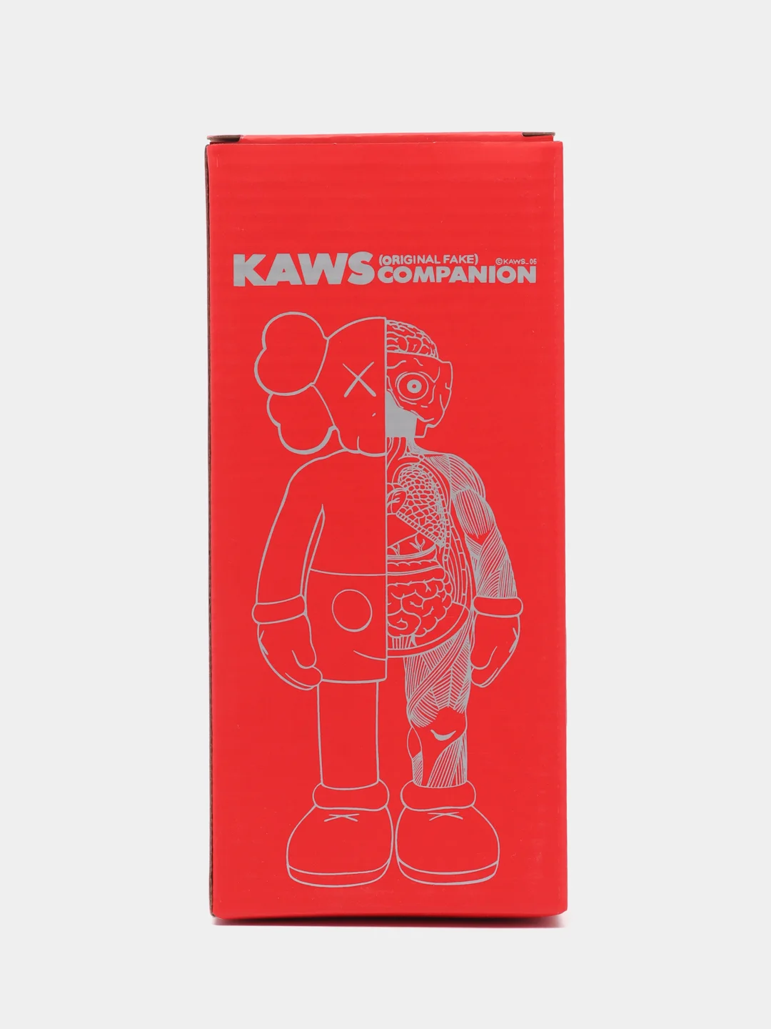 Черный коллекционная фигурка Kaws Anatomy, 20 см