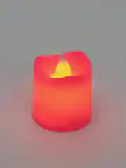 Розовый свечи светодиодные, на батарейках