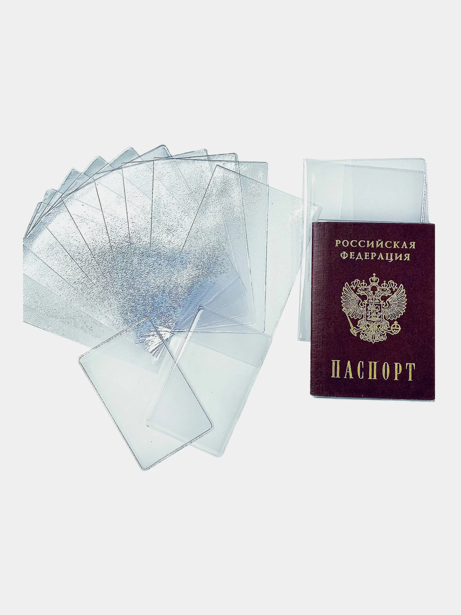 Обложка на паспорт, для документов набор 13 штук, Пвх, Staff, 238205
