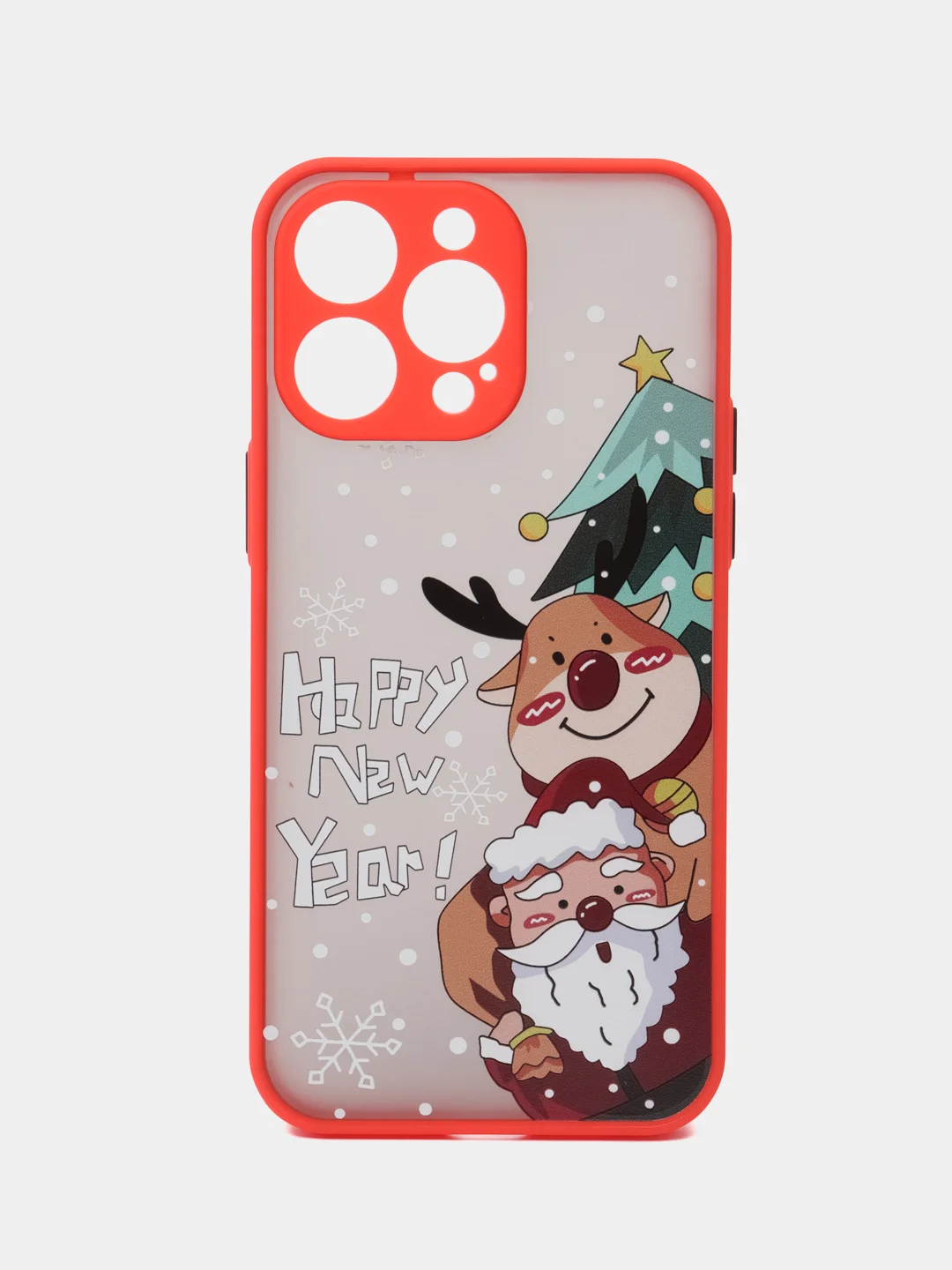 Красный чехол для iPhone 11, 12, 13, 14, 15, Pro Max, Plus, с принтом, с защитой камеры