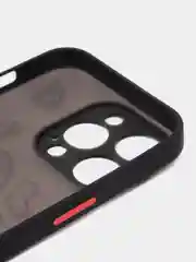 Черный чехол для iPhone 11, 12, 13, 14, 15, Pro Max, Plus, с принтом, с защитой камеры