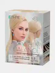 Набор "Секрет идеального блонда" ESTEL WHITE BALANCE, тон 12.0, Восхитительный топаз