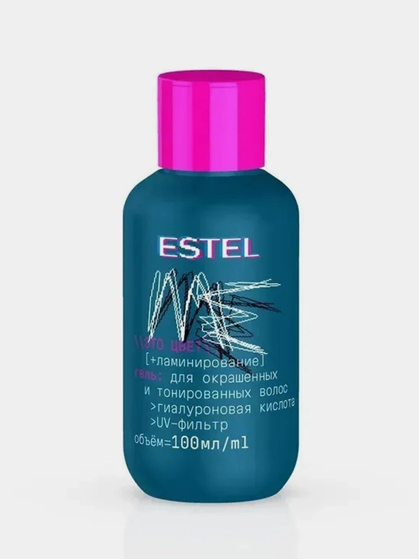 Гель для окрашенных и тонированных волос ESTEL ME "Это цвет"+ ламинирование, 100 мл