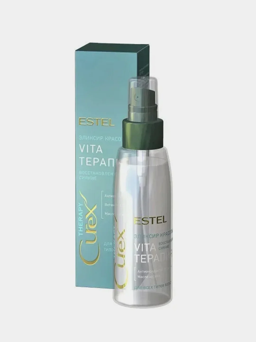 Эликсир красоты "Vita-терапия" CUREX THERAPY, для всех типов волос, 100 мл
