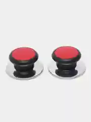 Вишнёвый ручка для крышки кастрюли, сковороды, 2 шт