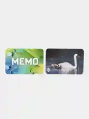 Небесно-голубой настольная карточная игра  "Мемо"