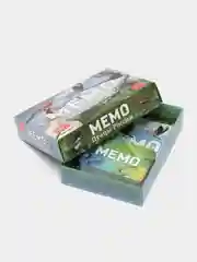 Небесно-голубой настольная карточная игра  "Мемо"