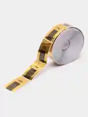 Желтый формы для наращивания ногтей, широкие и узкие, 500 штук
