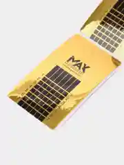 Желтый формы для наращивания ногтей, широкие и узкие, 500 штук