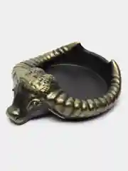 Черный кашпо "Рога Буйвола"