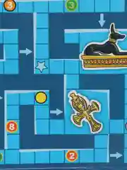 Тёмно-бирюзовый настольная игра для детей и всей семьи, ходилка бродилка