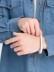 Серебряный мужской металлический браслет