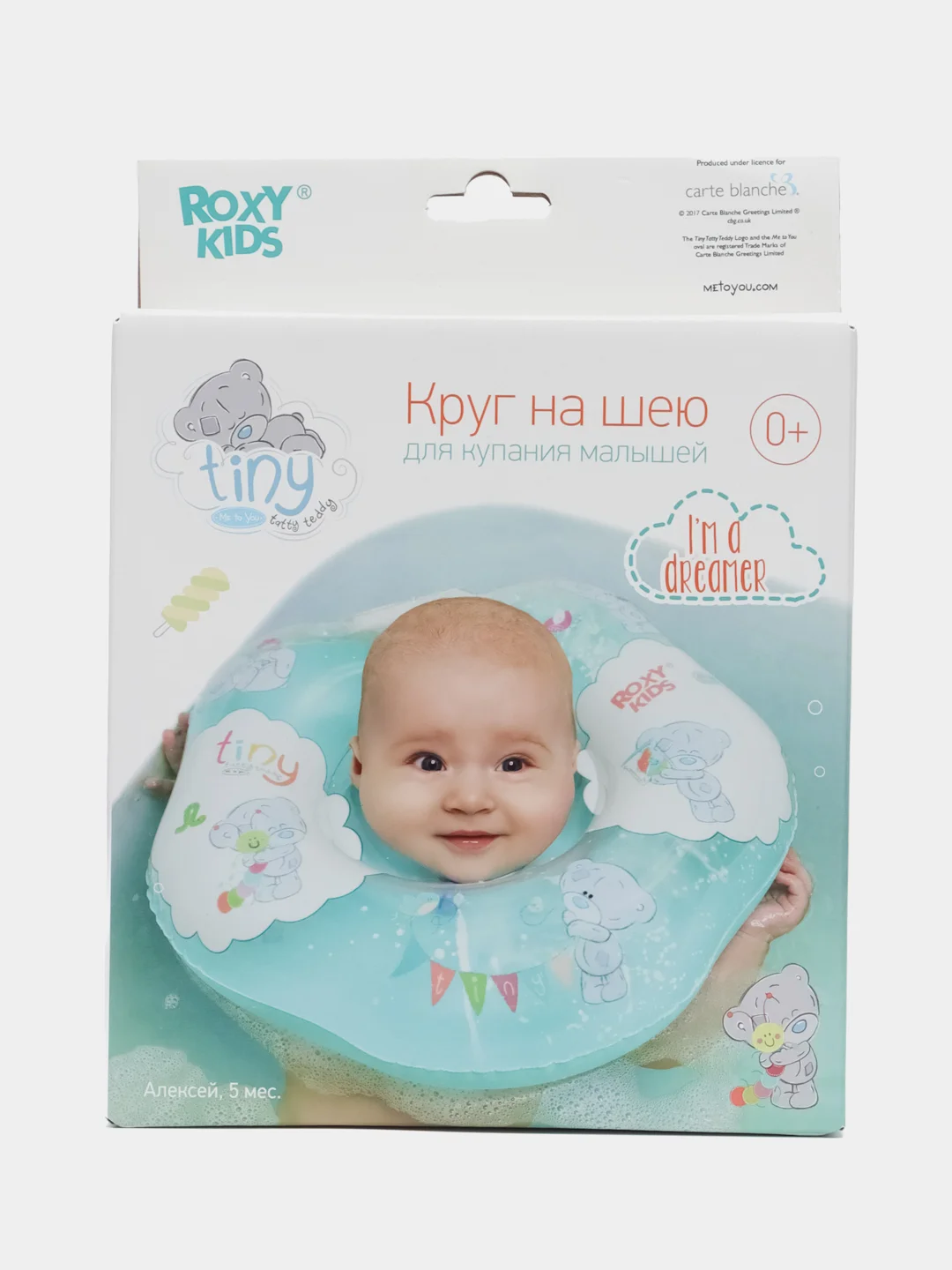 Круг надувной на шею для купания ROXY TEDDY RTT-001B