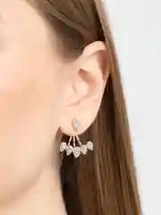 Желтый серьги джекеты с кристаллами