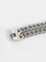 Серебряный браслет мужской, золочение и серебрение