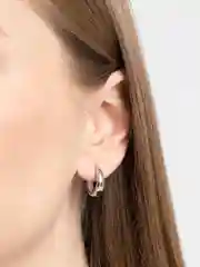 Серебряный серьги с посеребрением 925