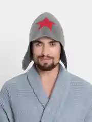 Шапка банная KIBER KIBET для бани и сауны Буденовка