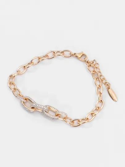 Золотой браслет Xuping Jewelry, знак бесконечности