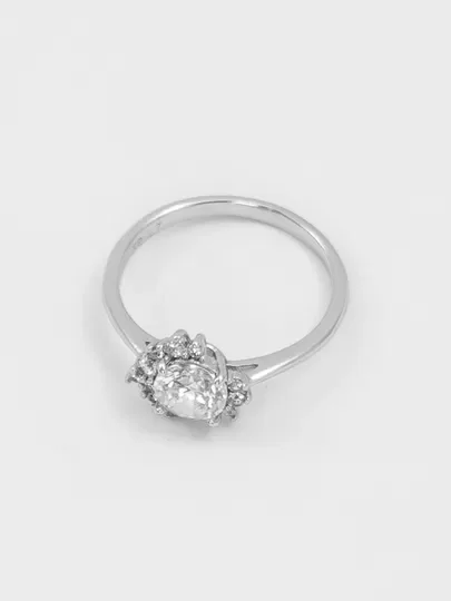 Белый кольцо родирование Xuping Jewelry