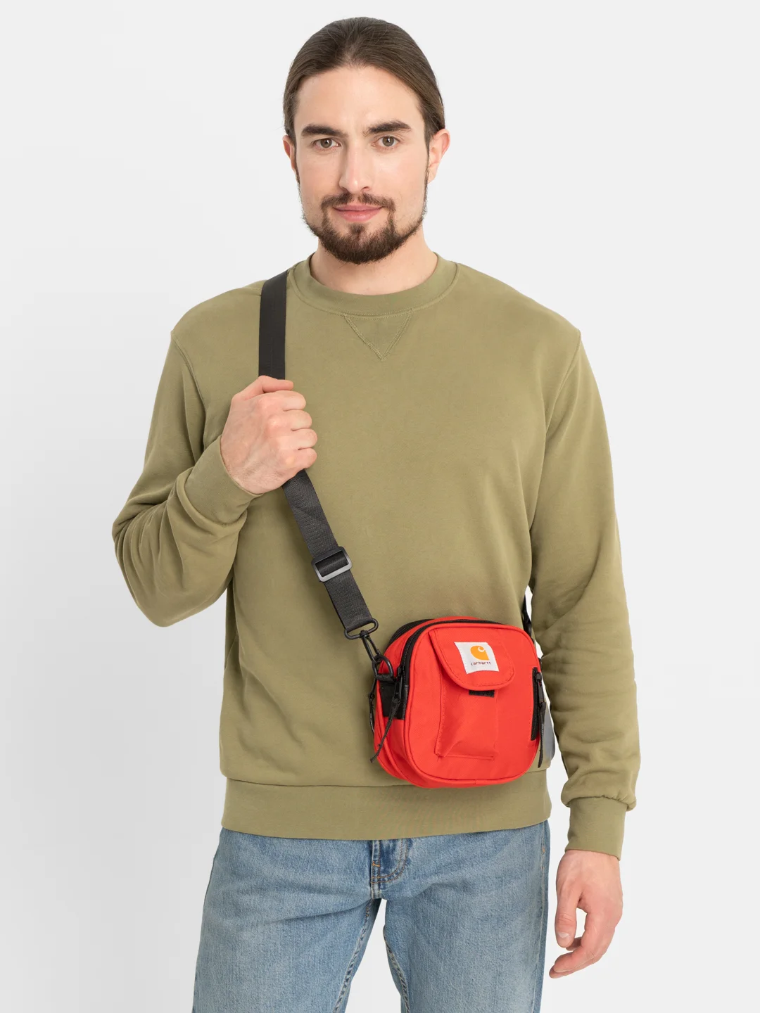 Красный сумка мужская через плечо, кросс-боди Carhartt wip