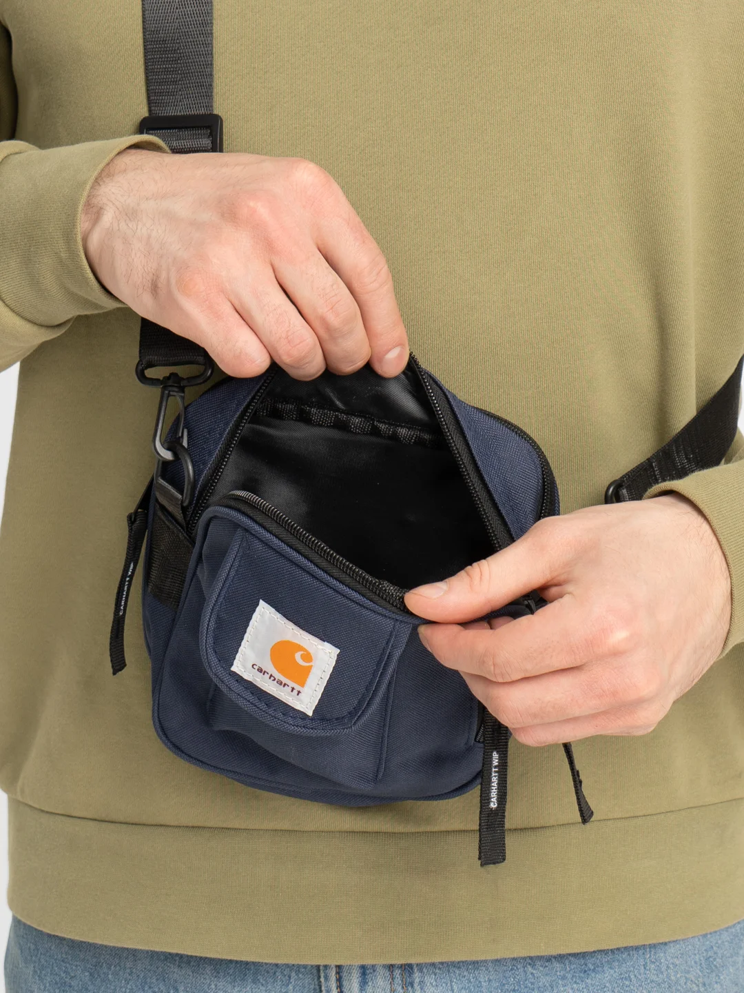Темно-синий сумка мужская через плечо, кросс-боди Carhartt wip