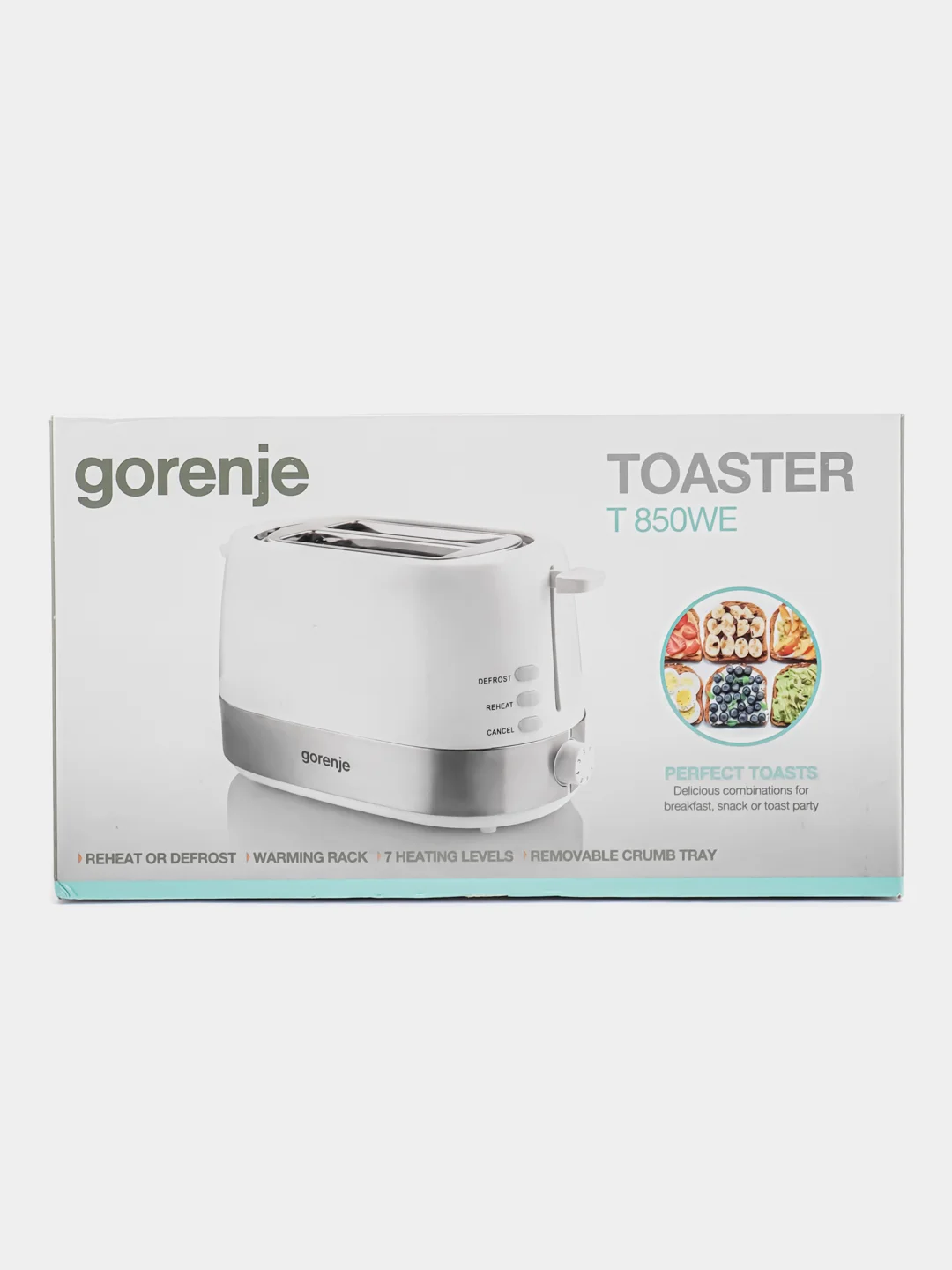 Тостер Gorenje T850WE, белый