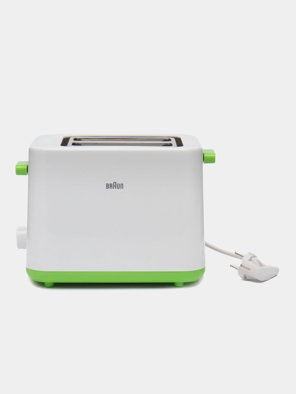 Тостер Braun HT1010GR, белый / зеленый