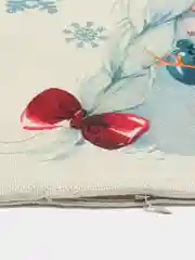 Ледяной наволочка декоративная, новогодняя, чехол для подушки