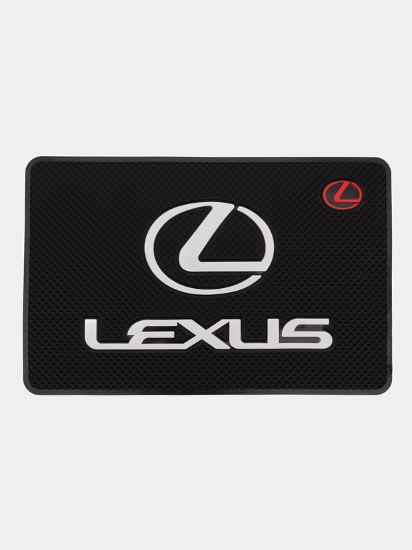 Противоскользящий коврик на панель, с логотипом автомобиля, не липкий, Lexus