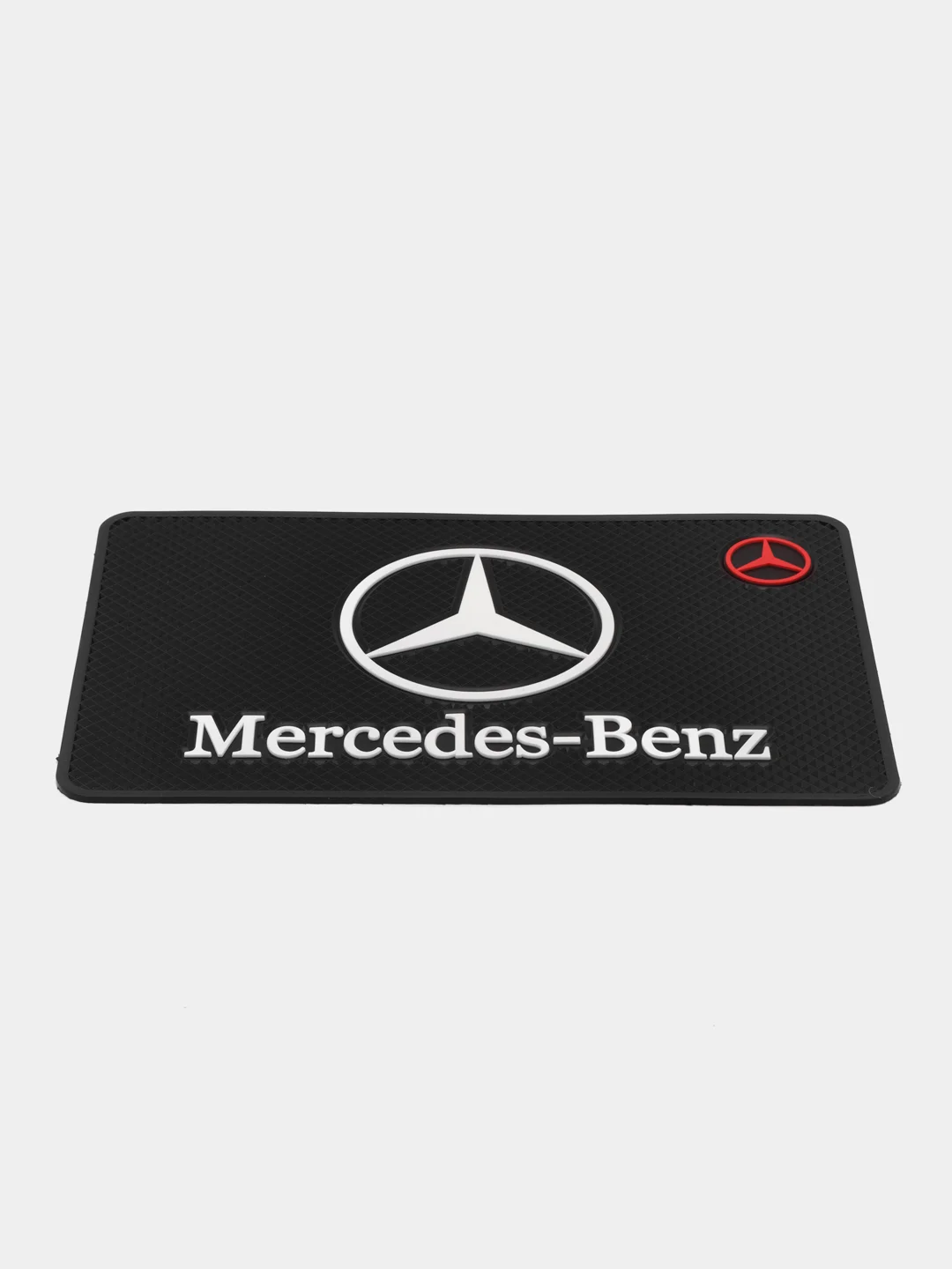 Белый противоскользящий коврик на панель с логотипом автомобиля, не липкий, Mercedes Benz