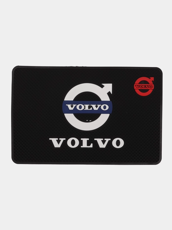 Противоскользящий коврик на панель, с логотипом автомобиля (не липкий) Volvo
