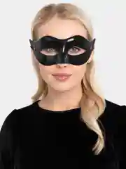 Черный маска карнавальная цветная 201411580