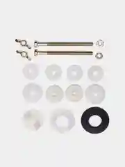 Серый арматура для бачка WIRQUIN нижняя подводка двухрежимный механизм Wirquin ONE 3/6 L