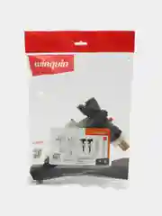 Серый универсальный заливной клапан DOBLO WIRQUIN 1/2" для нижней и боковой подводки 1090013