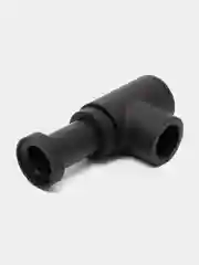 Черный сифон для раковины Wirquin Линеис Мини, латунь, матовый, коллекция Black touch, 30722857