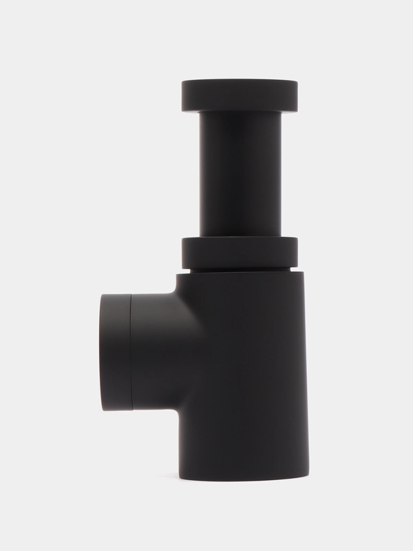 Сифон для раковины Wirquin Линеис Мини, латунь, матовый, коллекция Black touch, 30722857