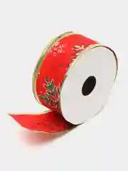 Алый упаковочная декоративная, лента-бант для подарка