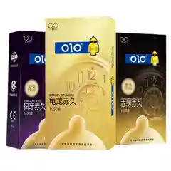 Фиолетовый презервативы OLO с различными эффектами, ультратонкие, 10 штук в упаковке